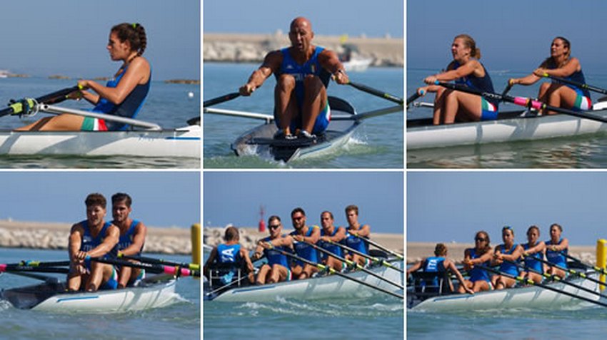 MBG: 3 ori 4 bronzi nel Rowing. Pappalardo, Raineri (singolo). Bellio, Paccagnella (doppio)