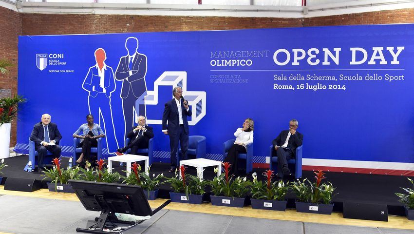 Open Day for the Olympic Management course. Malagò: "New professionals are essential"