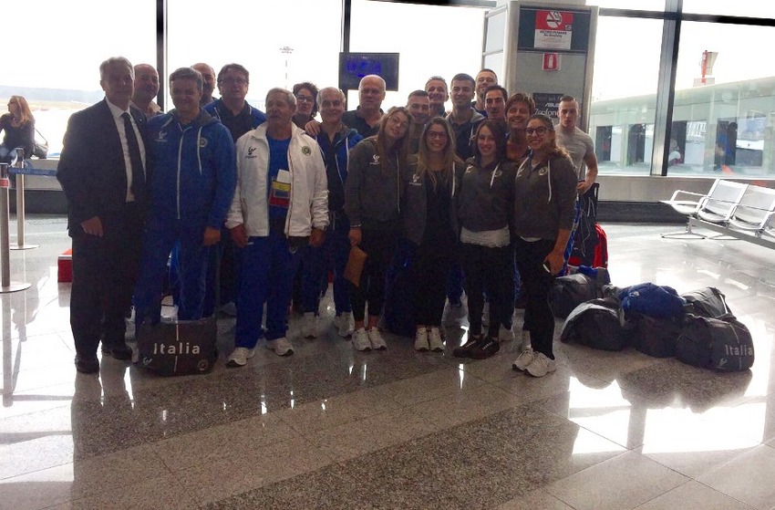 La squadra azzurra vola a Montreal. Dal 2 ottobre al via i Campionati Mondiali
