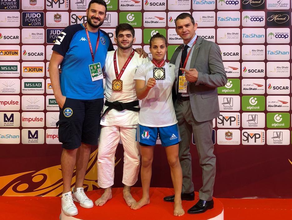 Grand Slam di Abu Dhabi, Italia protagonista. Trionfa Manuel Lombardo (66 kg), 2ª Odette Giuffrida (52 kg)