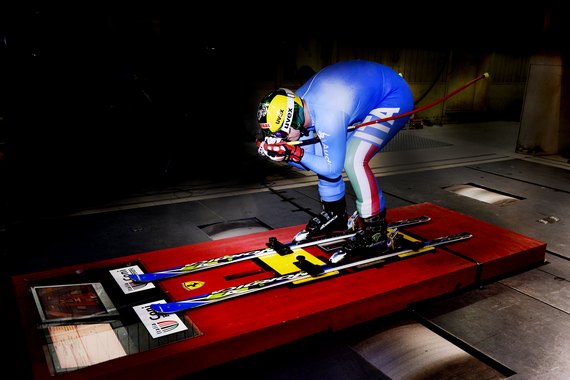 SOCHI 2014: Progetto CONI-Ferrari, test nella galleria del vento per gli azzurri dello sci alpino