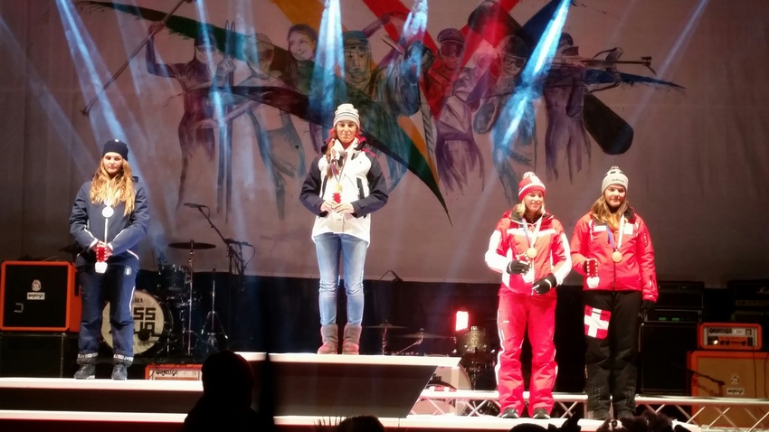 Laura Pirovano d'argento nel gigante: prima medaglia azzurra in Liechtenstein